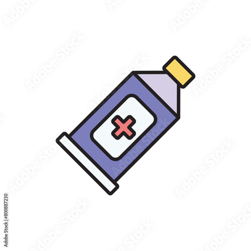 Free Download Paste icon design with white background stock illustration - GFXLoad