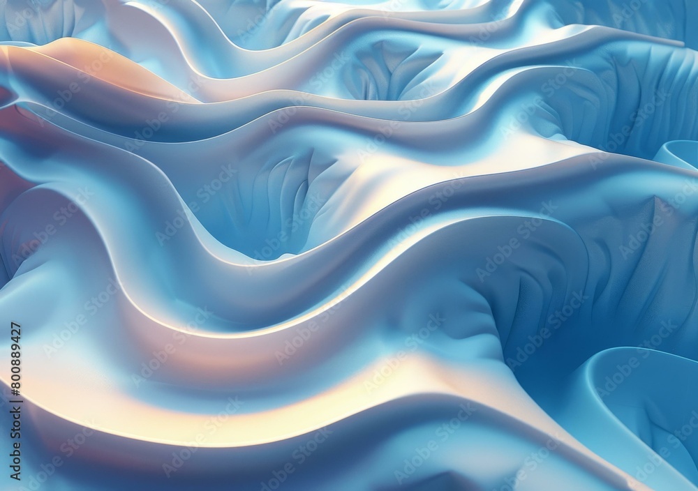 Blue and white abstract waves background Blue and white abstract waves background