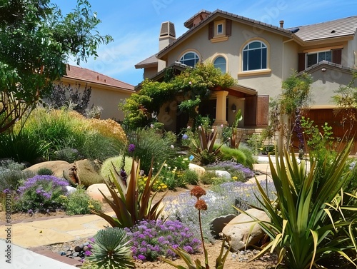 Realistic looking drought tolerant landscaping