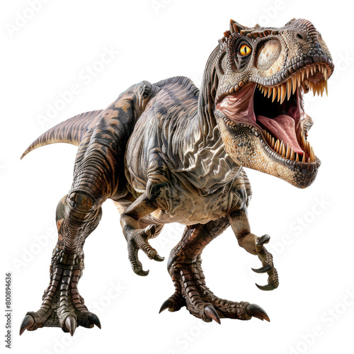 Dinosaur isolated on transparent background