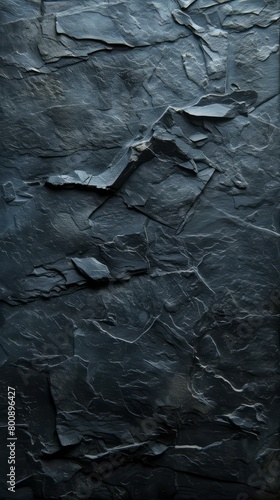 Black slate texture background photo