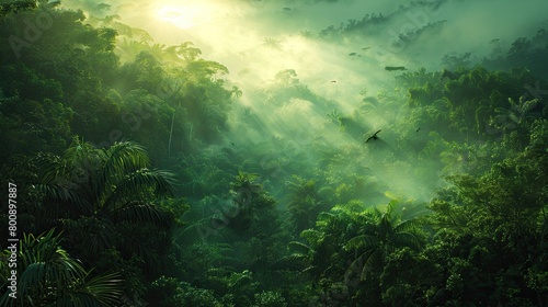 Rainforest Morning