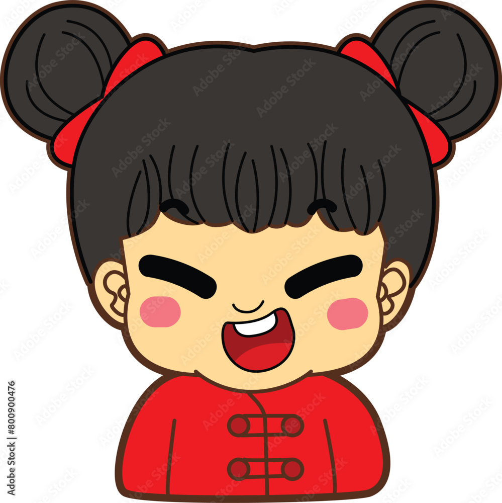 Variation of kids face from any race. Mongoloid race emoticon. Avatar of boy and girl kids.
Variation of kids face from any race. Mongoloid race emoticon. Avatar of boy and girl kids.
