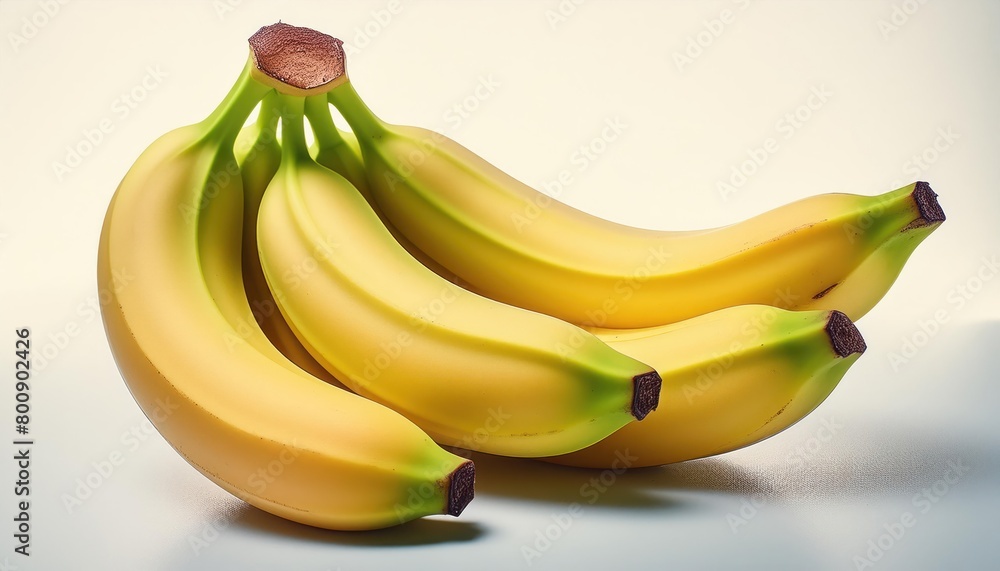 Banana’s Isolated on White background