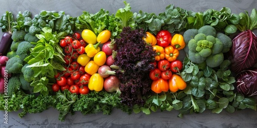 Vibrant Vegetables and Leafy Greens