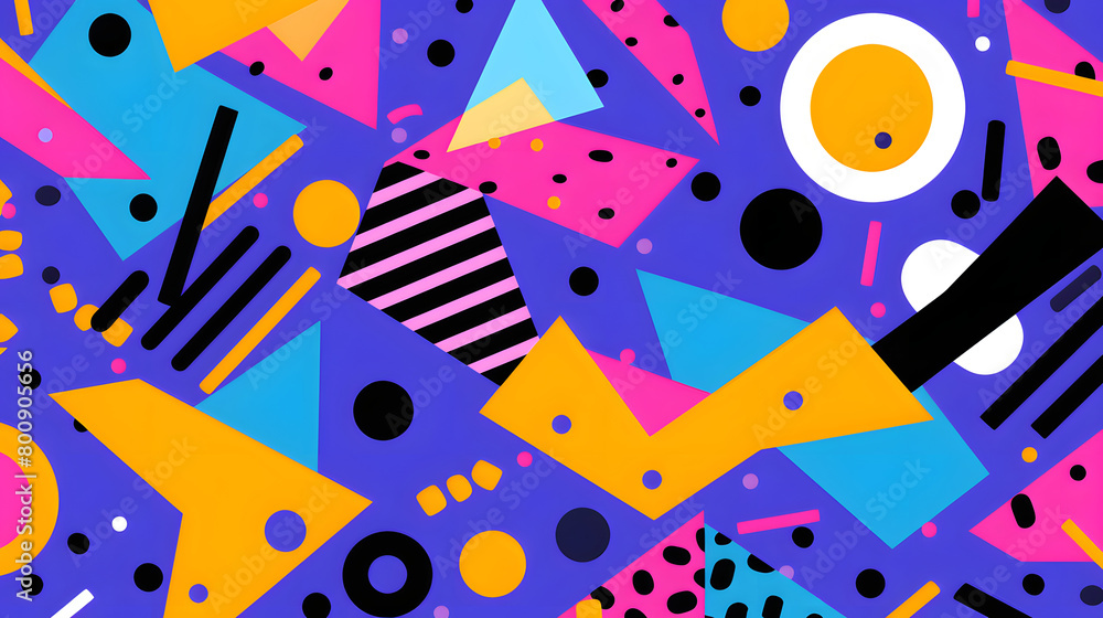 Digital retro fabric print geometric pattern graphics poster background Digital retro fabric print geometric pattern graphics poster background