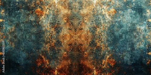 Blue and orange grunge texture background © Adobe Contributor