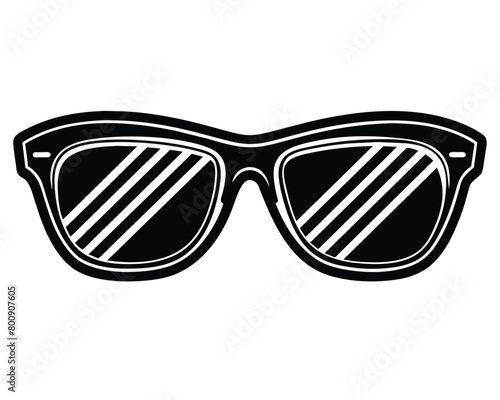 Sunglasses icon Vector Drawing