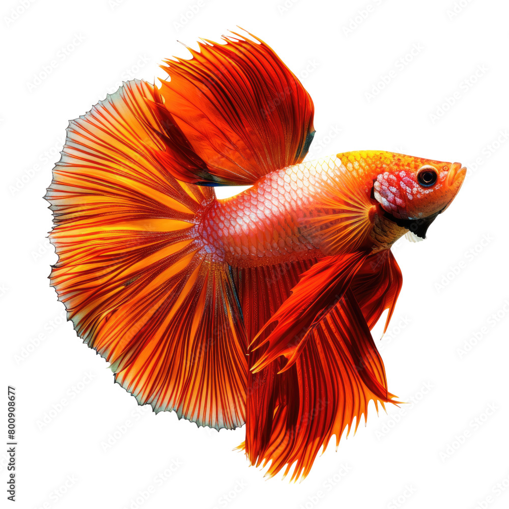 Betta fish isolated on transparent background Betta fish isolated on transparent background