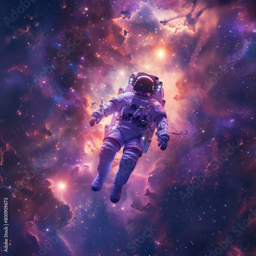 Astronaut in Space © Adobe Contributor