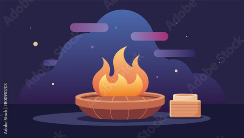 The soft glow of the firepit and the warm steam of the sauna create the perfect ambiance for a new mother to unwind and recover postpartum..