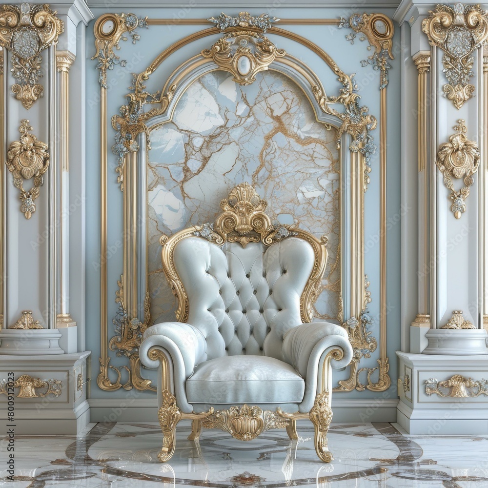 ornate living room with marble and tufted furniture ornate living room with marble and tufted furniture