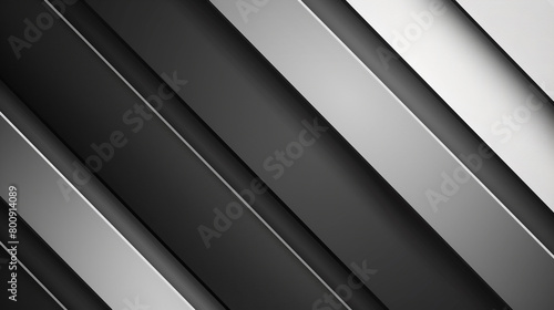 sharp diagonal lines of charcoal gray and pearl white, ideal for an elegant abstract background
