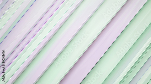 sharp diagonal lines of lavender and mint green, ideal for an elegant abstract background