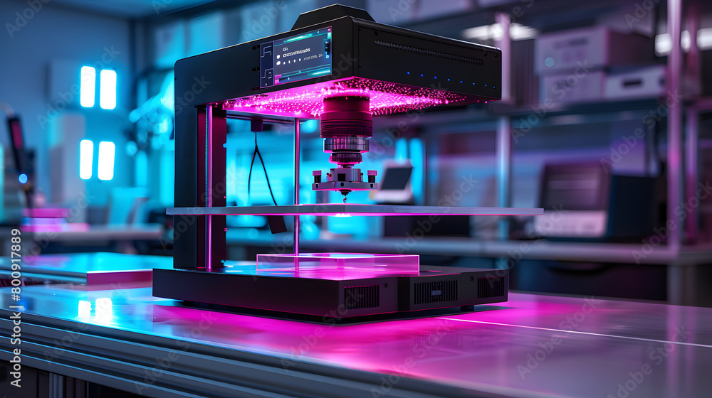 Fototapeta premium 3D Holographic Printer