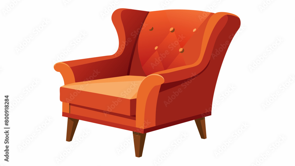 armchair chair lat style, Isolated on white background Vector illustration with white background armchair chair lat style, Isolated on white background Vector illustration with white background