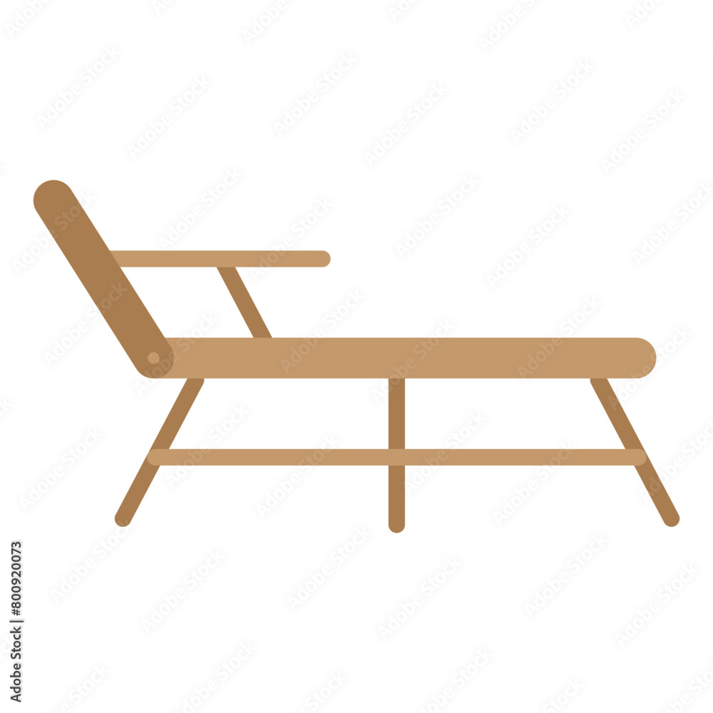 Deck Chair Flat Deck Chair Flat