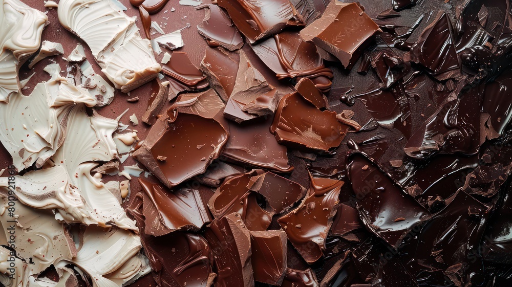 Chocolate palette texture. World Chocolate Day concept. Sweet chocolates perfect for valentines day background.
Chocolate palette texture. World Chocolate Day concept. Sweet chocolates perfect for valentines day background.