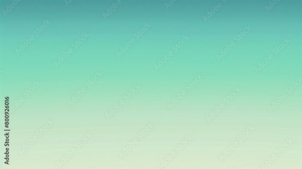 soothing horizontal gradient of mint green and midnight blue, ideal for an elegant abstract background