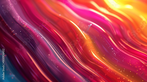 Lively gradient lines pulsating with the excitement of discovery.