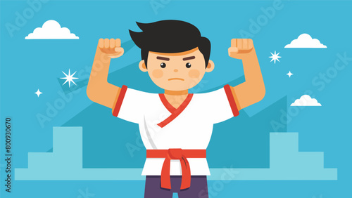 A teenager struggling with low selfesteem gaining confidence and selfworth through martial arts tournaments and competitions.