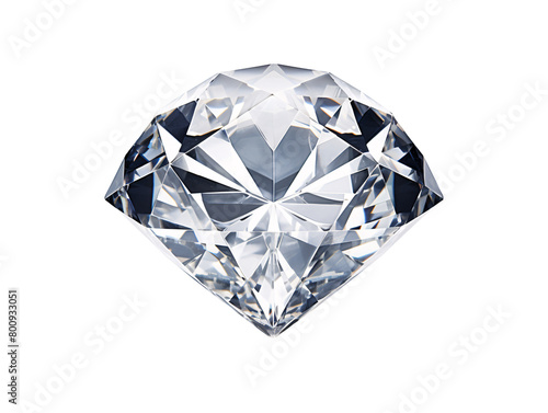 a diamond on a white background