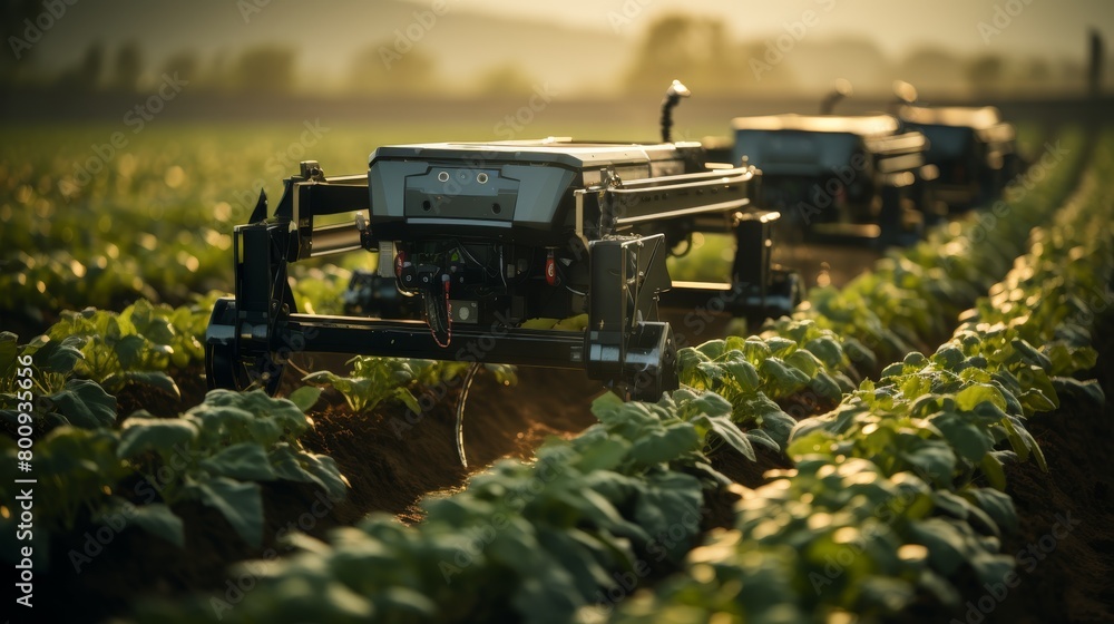 Robotic technology optimizing agricultural field operations for increased Robotic technology optimizing agricultural field operations for increased