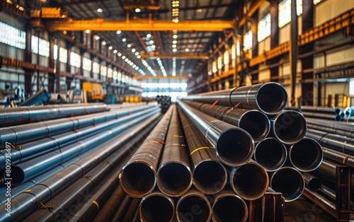 Premium Steel and Aluminum Pipes Ready for Shipment, Shipment Ready © Usama