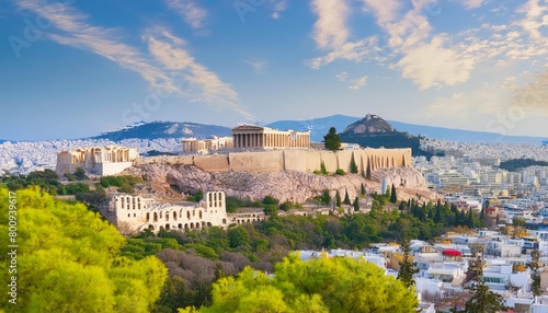 The majestic Acropolis in Athens, Greece
 photo