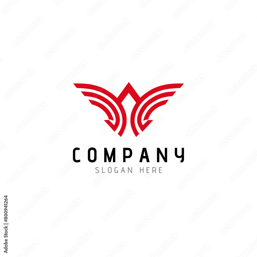 Abstract Drone Logo Design Template Abstract Drone Logo Design Template