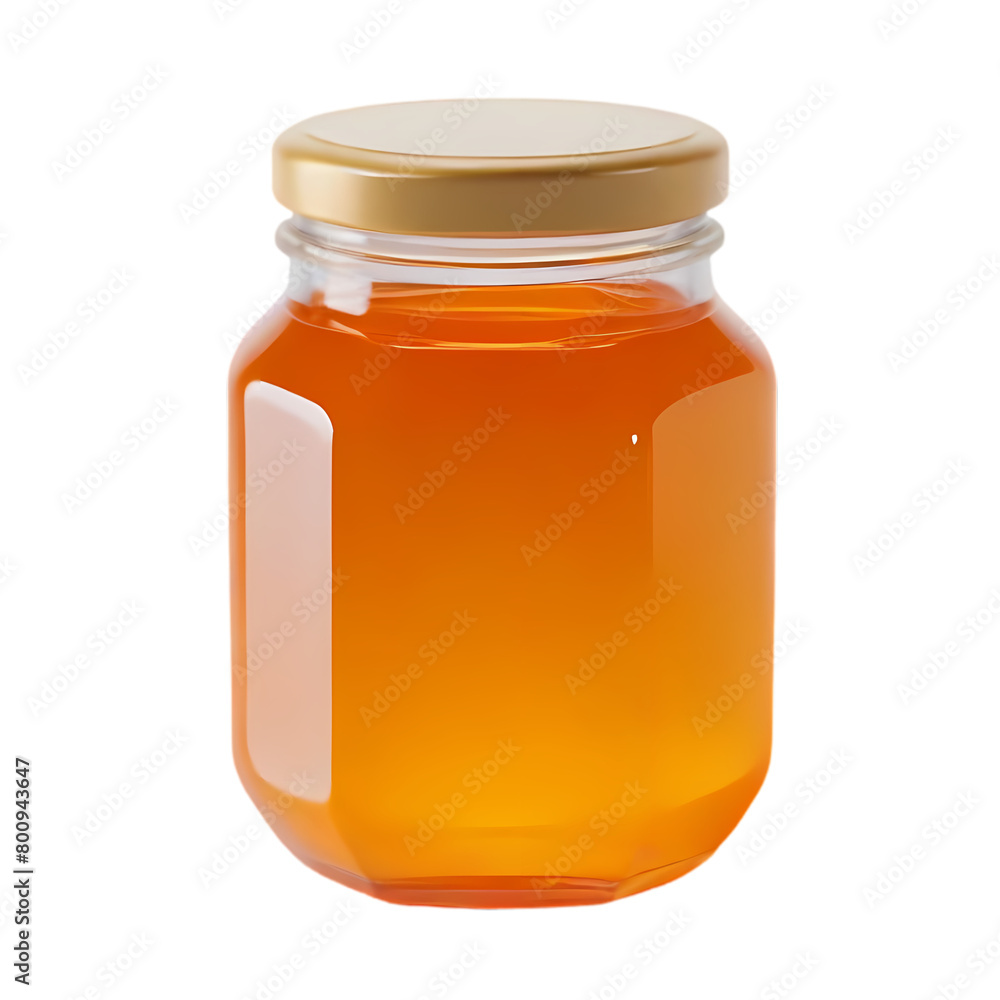 glass jar with honey glass jar with honey