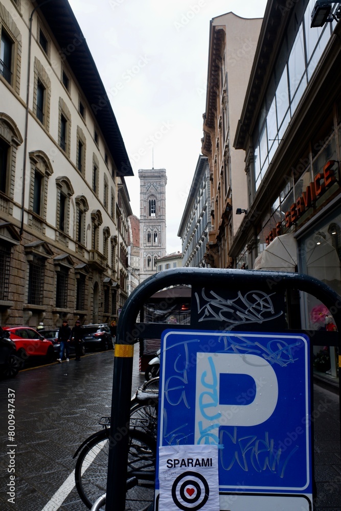 Fototapeta premium Santa Maria del Fiore Cathedral in Florence, Italy