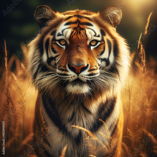 portrait of a tiger © Ali