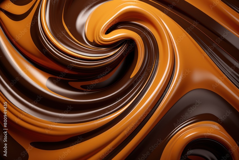 Swirling abstract pattern in warm tones Swirling abstract pattern in warm tones