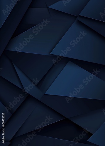 Dynamic Geometric Composition on Black and Gold Background