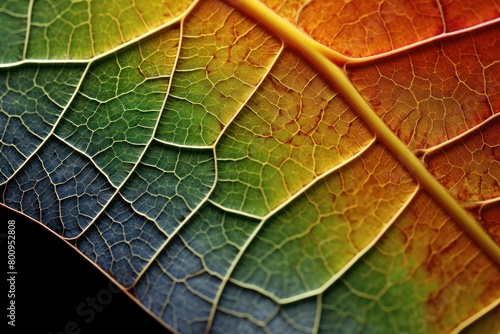 Vibrant Leaf Texture