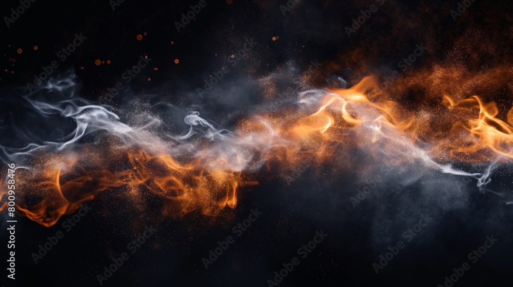 custom made wallpaper toronto digitalSmoke and fire dark background