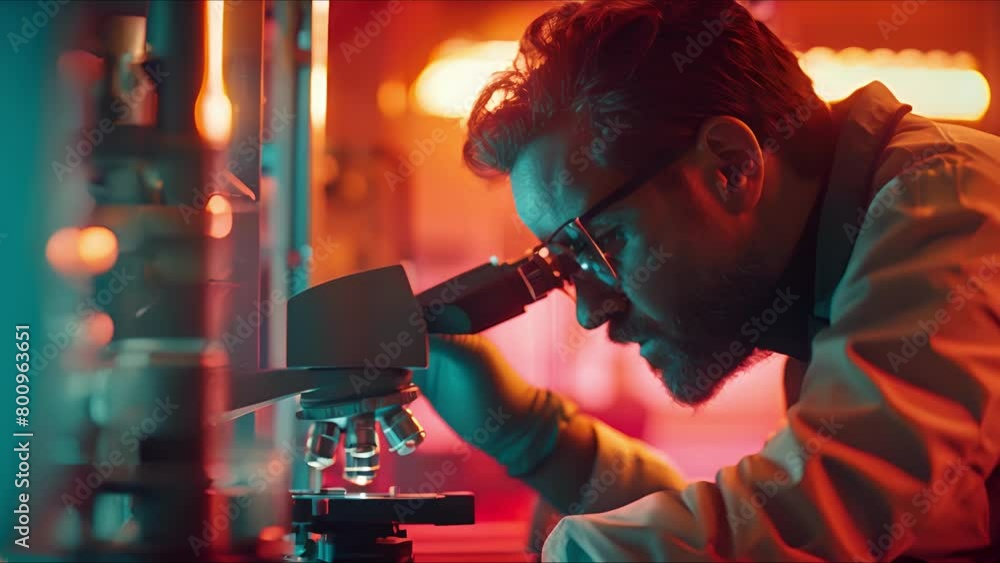 Doctor working in modern hospital. Healthcare, medicine and technology concept. AI generated. Doctor working in modern hospital. Healthcare, medicine and technology concept. AI generated.
