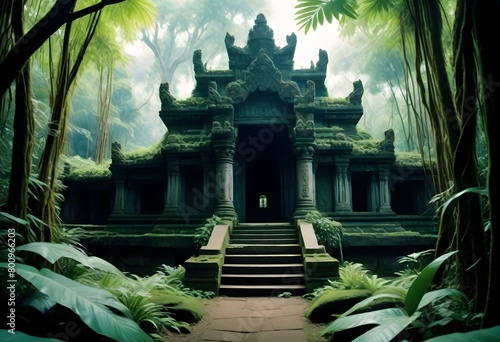 An ancient temple hidden deep within a jungle 2 (46)