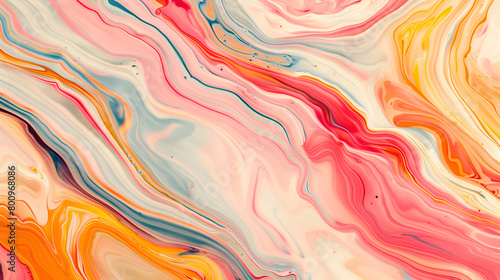 Fluid art texture, Pink background with abstract waves effect. Liquid alcohol ink picture with flows and lines,abstract fractal background with texture and light,Marble texture background