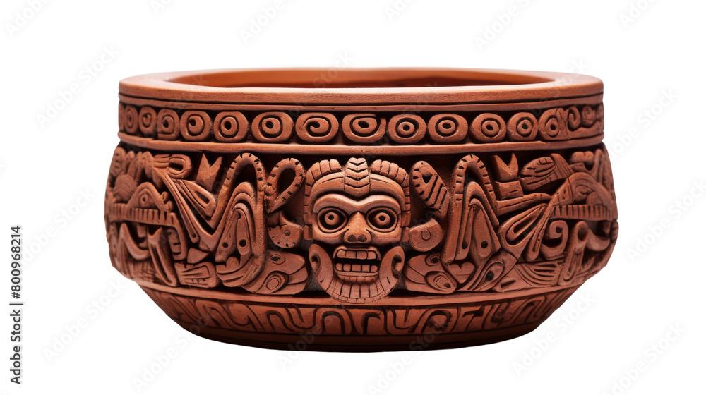 A handmade clay bowl intricately designed with patterns resembling whispering winds A handmade clay bowl intricately designed with patterns resembling whispering winds