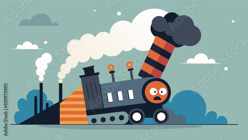 With every chug of its smokestack the Anxiety Engine strained to keep its massive weight moving forward a reflection of the constant struggle against.