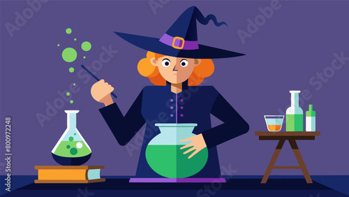 With an eerie calmness the witch grinds down a blend of elusive facts and exaggerated data infusing her potion with a sense of impending doom..