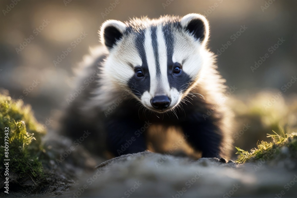 raccoon on a branch