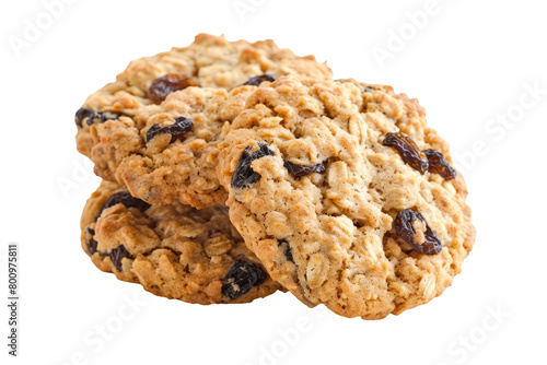 Classic Oat Bakes on Transparent Background