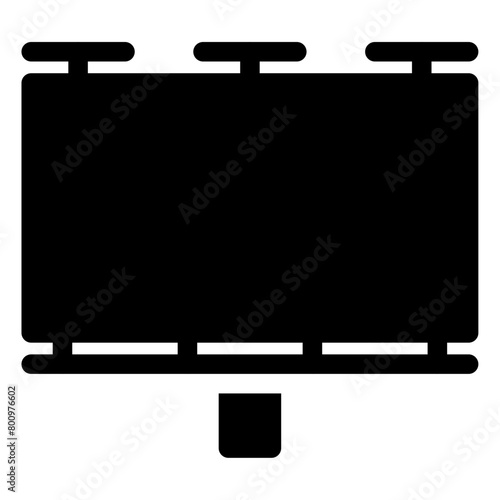 billboard icon illustration
