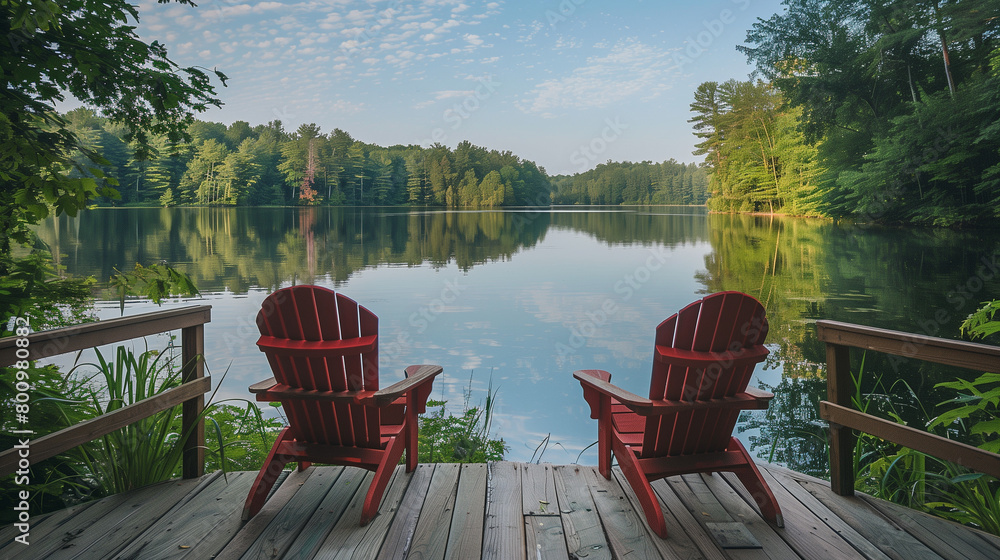 Tranquil Oasis: Lakeside Serenity