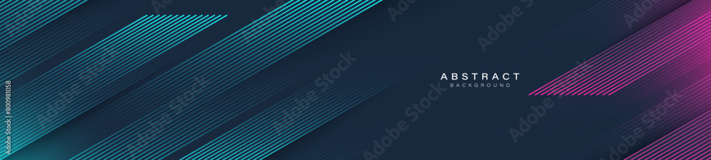 © MooJook - Abstract horizontal banner background with blue and pink diagonal lines. Modern stripes. Minimalist trendy geometric lines pattern design. Suit for presentation, cover, header, brochure, website © MooJook - Abstract horizontal banner background with blue and pink diagonal lines. Modern stripes. Minimalist trendy geometric lines pattern design. Suit for presentation, cover, header, brochure, website