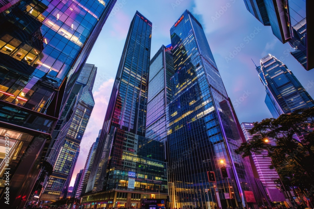 Fototapeta premium business architecture building