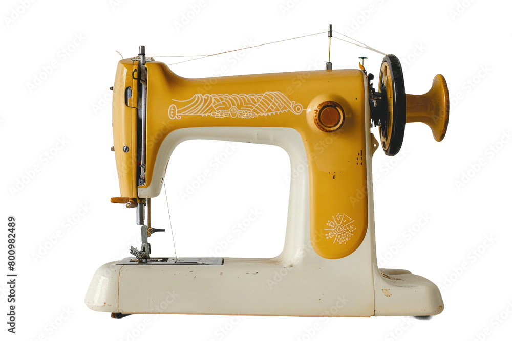 Automated Sewing Tool on Transparent Background
